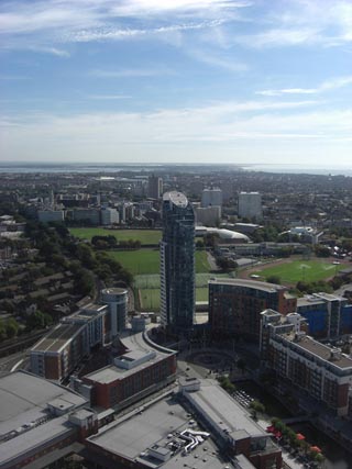 Portsmouth, Spinnaker Tower view