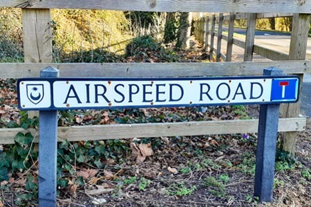 Road name origins, Airspeed Road, Portsmouth