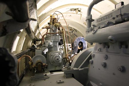 RN Submarine Museum exhibit