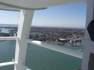 Spinnaker Tower, Portsmouth view from the top