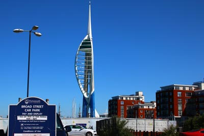 Broad Street Car Park in Old Portsmouth