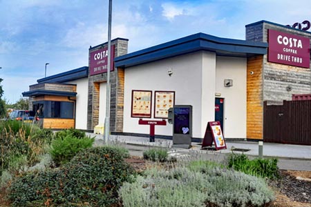Costa Drive Thru at Northarbour in Portsmouth Costa Coffee Drive Thru at Northarbour in Portsmouth