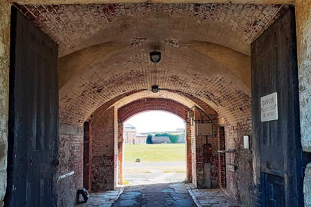 Fort Cumberland at Eastney in Portsmouth