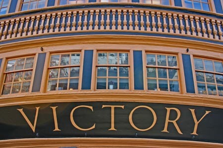 HMS Victory at Portsmouth Historic Dickyard