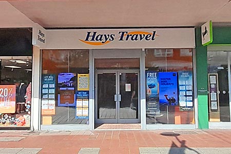 Hays Travel Agent at Palmerston Road, Southsea