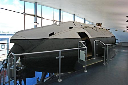 Submarine Holland 1 the Royal Navy's first submarine