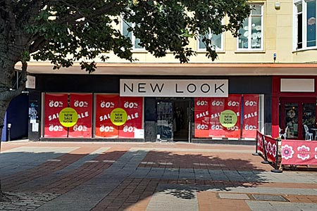 New Look shop at Palmerston Road, Southsea