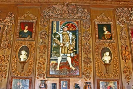 The carved Room at Petworth House, West Sussex