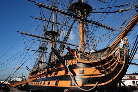 Portsmouth, home of HMS Victory
