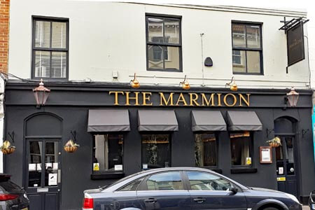 The Marmion Tavern pub in Southsea