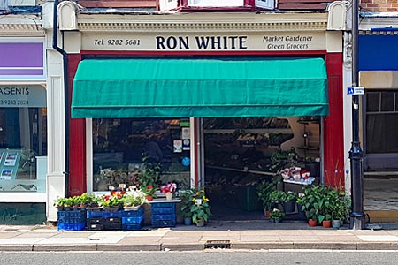 Ron White Greengrocers in Marmion Road, Southsea