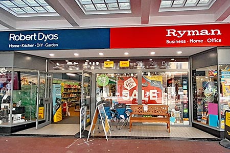 Ryman Stationary at Robert Dyas, Palmerston Road, Southsea