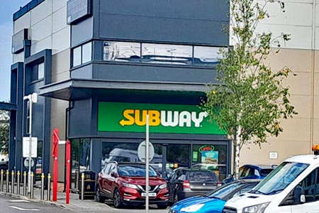 The Subway store at Northarbour, Portsmouth The Subway store at Northarbour, Portsmouth
