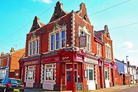 AE Cogwell's Graham Arms pub at George Street, Portsmouth
