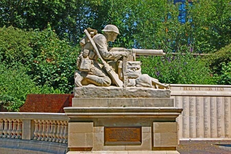 War Memorial at Portsmouth Guildhall Square